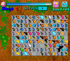 Schmetterling Mahjong